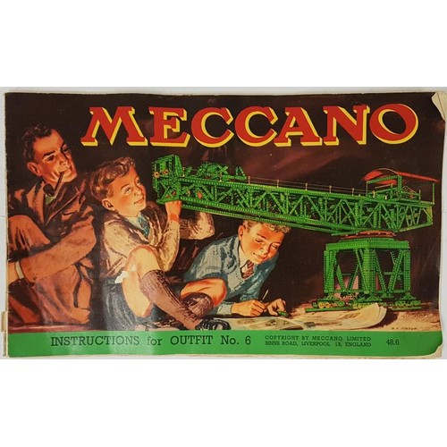 102 - Meccano Set: Double Set No. 7 with full Instruction Book. Wired into Original Box. c.1963