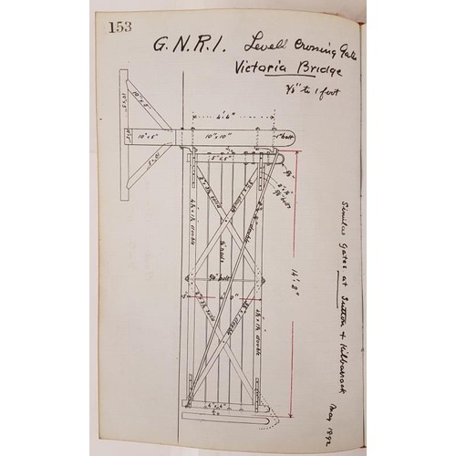 226 - Hargraves Journal - J H Hargrave B.A. B.E., Engineer's Office, Paddington, 1888. An exceptional manu... 