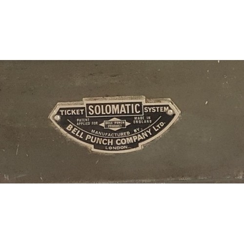 246 - 2 No. Ticket Machines - Ticket solomatic system manufactured by Bell Punch Company Ltd. and a Halda ... 