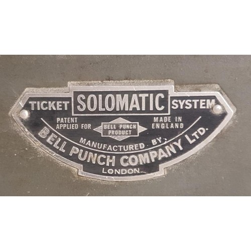 246 - 2 No. Ticket Machines - Ticket solomatic system manufactured by Bell Punch Company Ltd. and a Halda ... 