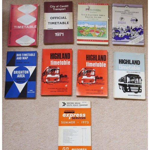 320 - British Rail Working Timetables, England and Scotland, 1960s, 1x 1980; British Rail Working Timetabl... 