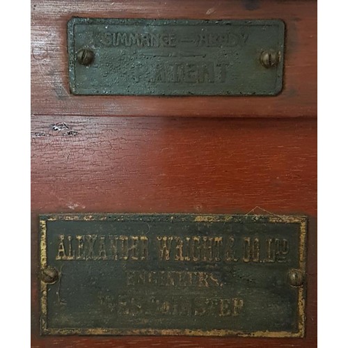 327 - Alexander Wright cased instrument