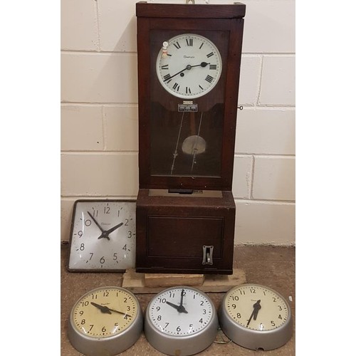 412 - Simplex Time Recorder and Collection of Simplex Slave Clocks