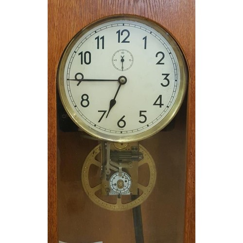 426 - Oak Cased Master Clock