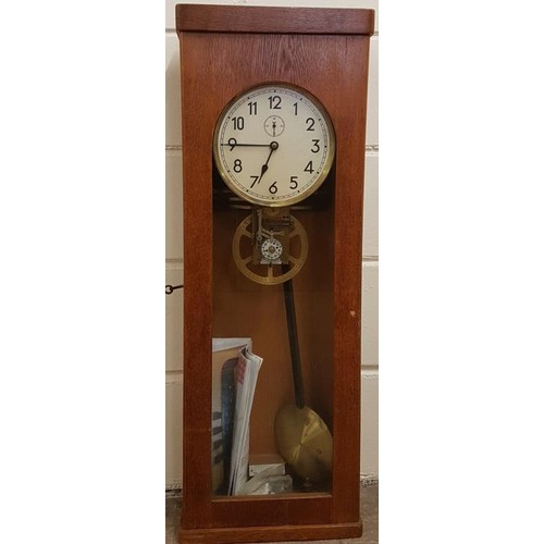 426 - Oak Cased Master Clock