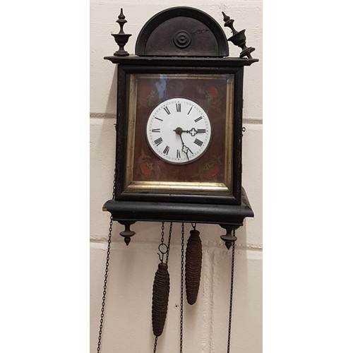 442 - Black Forest Wall Clock