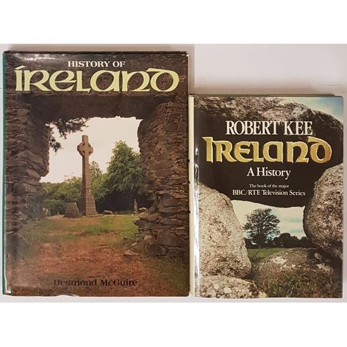 11 - Robert Kee. Ireland – A History. 1980. 1st Illustrated;  and D. McGuire. History of Irela... 