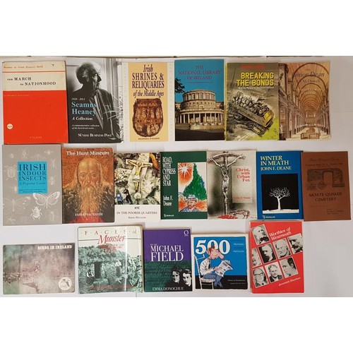 35 - Seamus Heaney 1939-2013 A Collection; The March To Nationhood by Norman Atkinson; 500 Seanfhocal, Pr... 