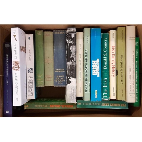 4 - Good Box of Irish History Interest Books - a box