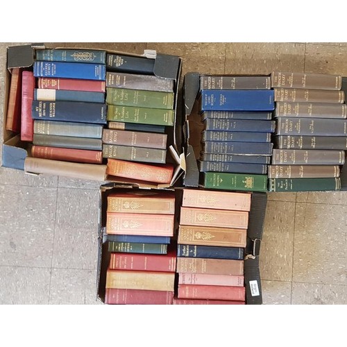 11 - 3 boxes of Victorian era books in cloth bindings. Grenville’s Journals of Queen Victoria in mu... 