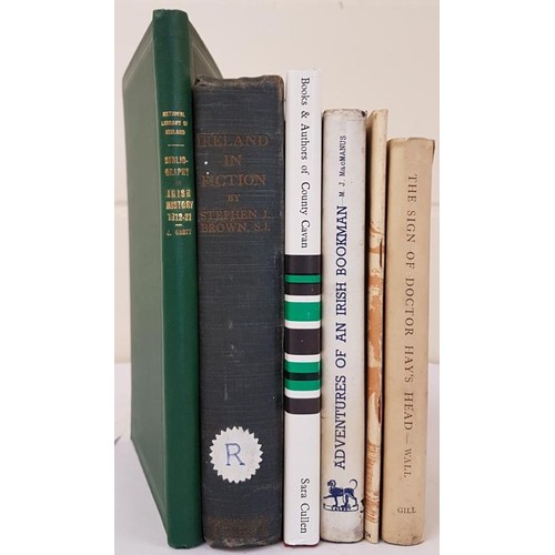 60 - Irish book collecting. Ireland in Fiction. Novels, Tales, Romances, Folk-lore by Stephen Brown. Maun... 