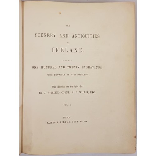 79 - Bartlett, W. H. The Scenery and Antiquities of Ireland, illustrated from Drawings by W.H. Bartlett; ... 