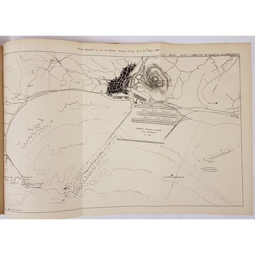 81 - Report from the Select Committee on Harbour Accommodation. 1884. Includes 10 folding maps, some colo... 