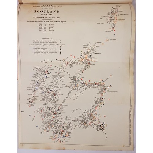 81 - Report from the Select Committee on Harbour Accommodation. 1884. Includes 10 folding maps, some colo... 