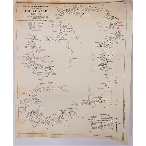 81 - Report from the Select Committee on Harbour Accommodation. 1884. Includes 10 folding maps, some colo... 