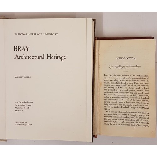 584 - Bray Architectural Heritage by Garner 1980; bound with Drogheda Architectural Heritage by Garner 198... 