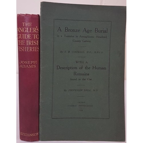 586 - Joseph Adams. The Angler’s Guide to the Irish Fisheries. C. 1920. 16 plates;  and Professor Shea. A ... 