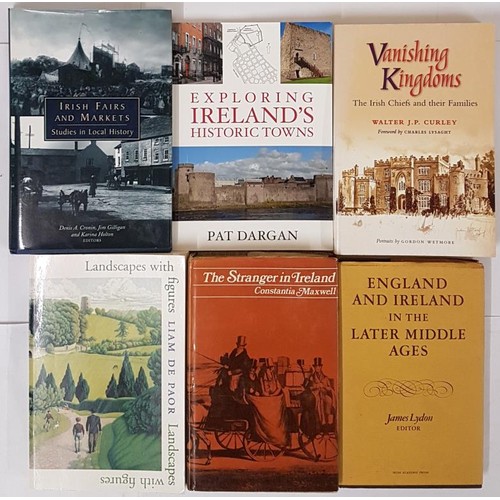 588 - Exploring Ireland's Historic Towns by Pat Dargan ; Vanishing Kingdoms, The Irish Chiefs and their&nb... 