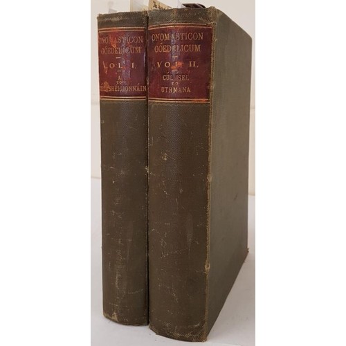 595 - Unique annotated and interleaved copy of Onomasticon Goedelicum. Locorum et Tribuum Hiberniae. Index...