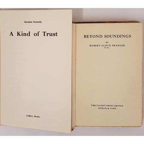 608 - Brendan Kennelly. A Kind of Trust.  1975. Limited edit. Signed by author;   and Rober... 