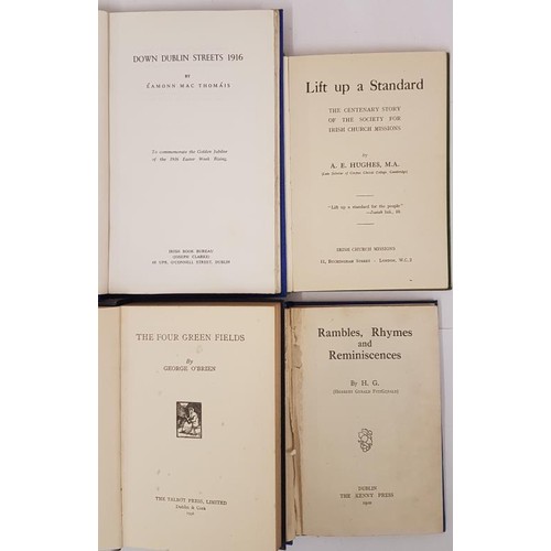 609 - Down Dublin Streets 1916 by Mac Thomais. 1966; bound with The Sea and the Easter Rising by De Cource... 