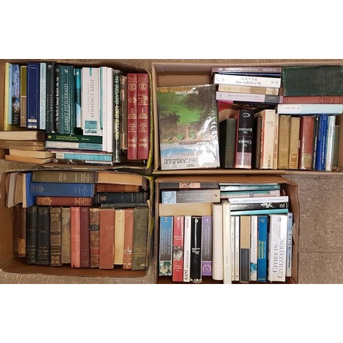 615 - Four Boxes of General Interest Books