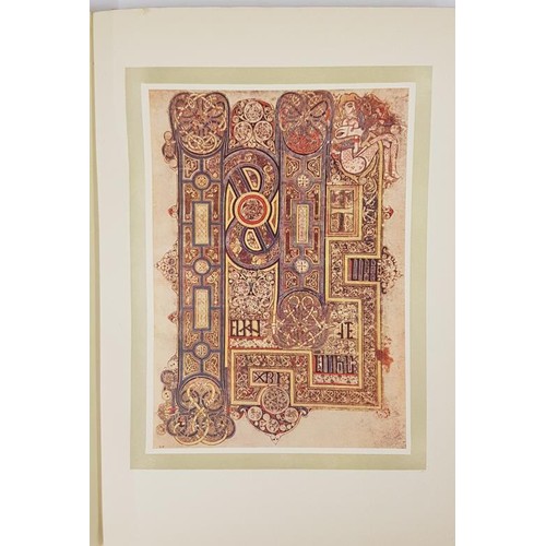 64 - The Book of Kells. Described by Sir Edward Sullivan. 1914. First edition. Large format. Colour plate... 