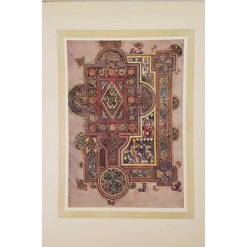 64 - The Book of Kells. Described by Sir Edward Sullivan. 1914. First edition. Large format. Colour plate... 