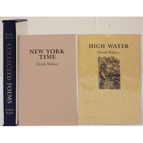 65 - Derek Mahon Collected Poems. Gallery, 1999. Signed Limited edition #31 of 110 copies for sale. Fine ... 