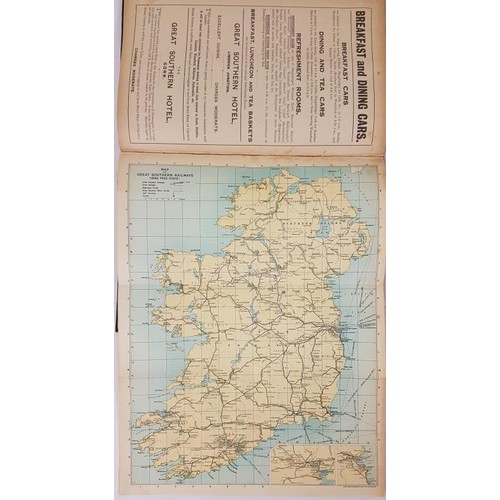 75 - Great Southern Railways Time Table 1926 until further notice. Bound volume with 3 large format time ... 