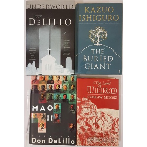 84 - Four Modern Fiction First Editions: Kazuo Ishiguro. The Buried Giant. Faber 2015. VG+ in cloth, dj. ... 