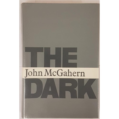 448 - John McGahern The Dark. Faber, 1965. First Edition. Signed. VG+ in cloth. Unclipped dj. Bright, tigh... 