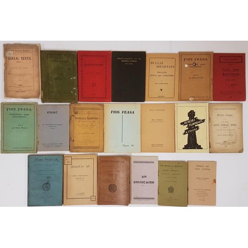 455 - Collection of Irish Language Booklets. c. 20