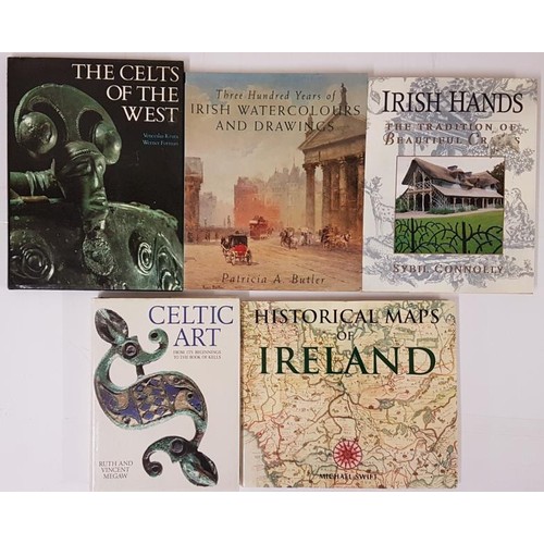 459 - Celtic Arts from its Beginnings to the Book of Kells by Ruth and Vincent Magaw. Historical Maps of I... 