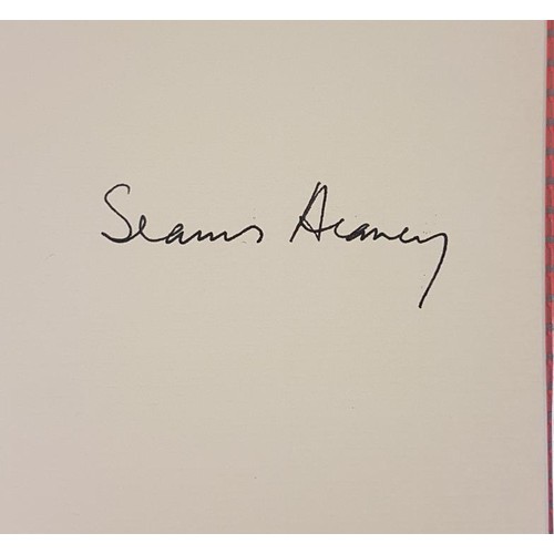 461 - Seamus Heaney Seeing Things. Faber, 1st ed. Fine. Dust wrap. Signed. (1)