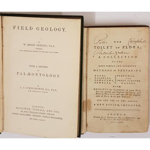 469 - W.H. Penning. Field Geology with a section on Palaeontology by A.J. Jukes. 1876. First, Illustrated;... 