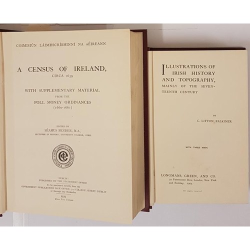 472 - A Census of Ireland Circa 1679 Pender Pub: Stationery Office Dublin 1939; and Illustrations of Irish... 