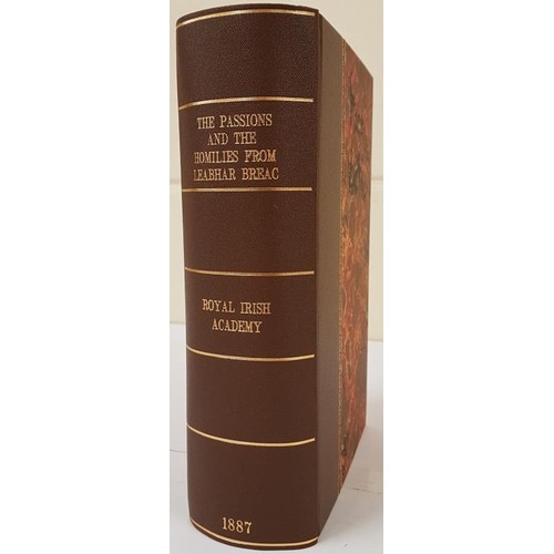 611 - The Passions and Homilies from the Leabhar Breac Todd series 1887