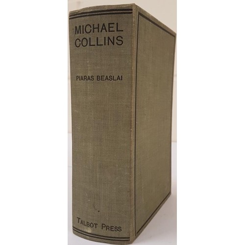 614 - Piaras Beaslai. Michael Collins Soldier and Statesman. 1937. First. Illustrated. Original green clot... 