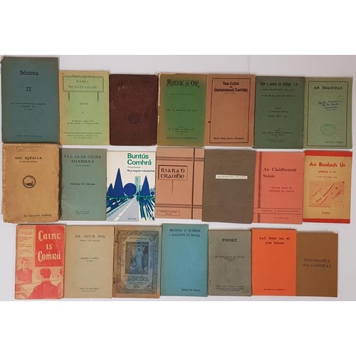 637 - Collection of Irish Language Booklets. circa 21