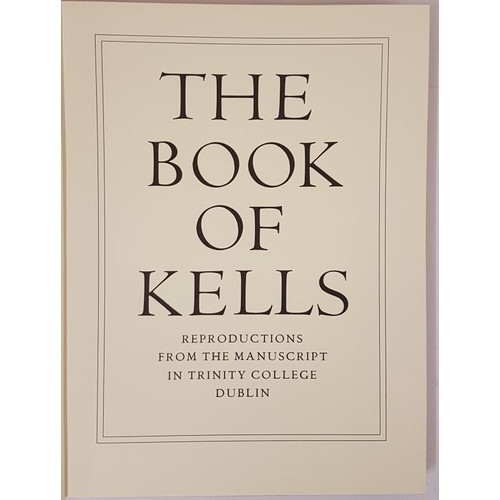 9 - Francoise Henry, The Book of Kells: Reproductions from the Manuscript in Trinity College Dublin. Tha... 