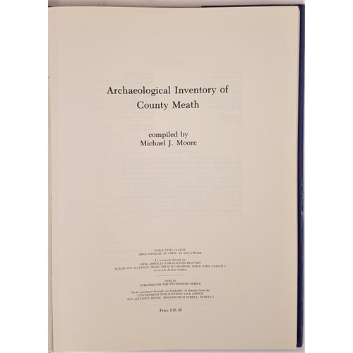 20 - Archaeological Inventory of County Meath Published by Duchas The Heritage Society, 1996 - 2 copies (... 