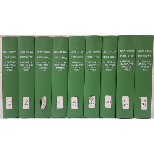 42 - Calendar of State Papers - Great Britain - 9 vols.