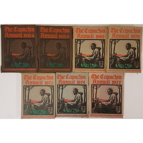 44 - Capuchin Annuals - 1953-54 (2), 1969, 1970, 1972, 1974 and 1977 (7)
