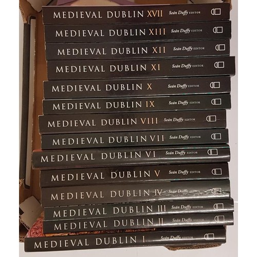 46 - Medieval Dublin, Seán Duffy, editor. 14 Vols
