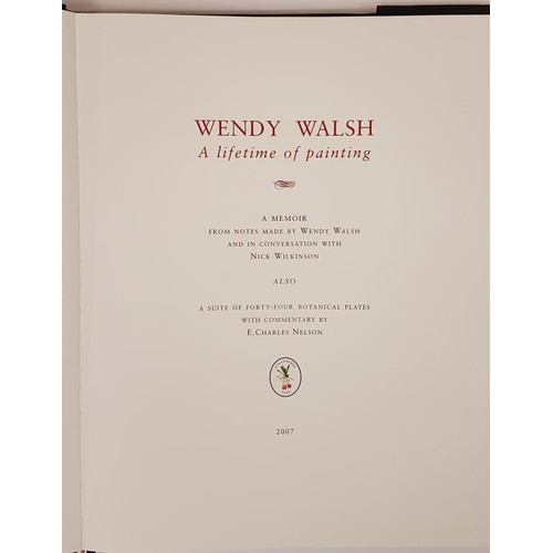 56 - Wendy Walsh – A Lifetime of Painting 2007 A Memoir from Notes made by Wendy Walsh and in conversatio... 