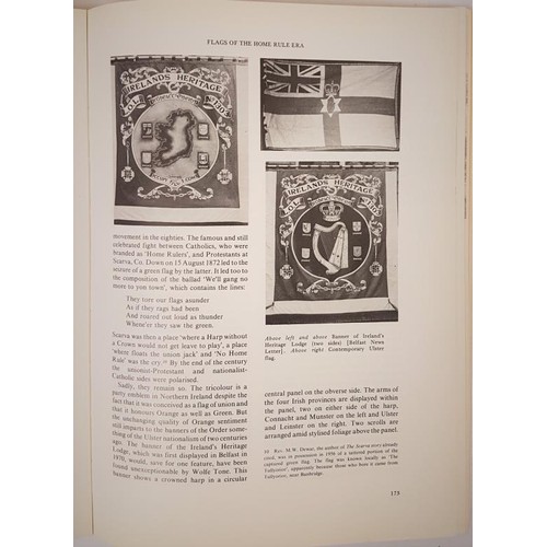 61 - Hayes-McCoy, G.A. A History Of Irish Flags From The Earliest Times. Academy Press, 1979, soft cover,... 