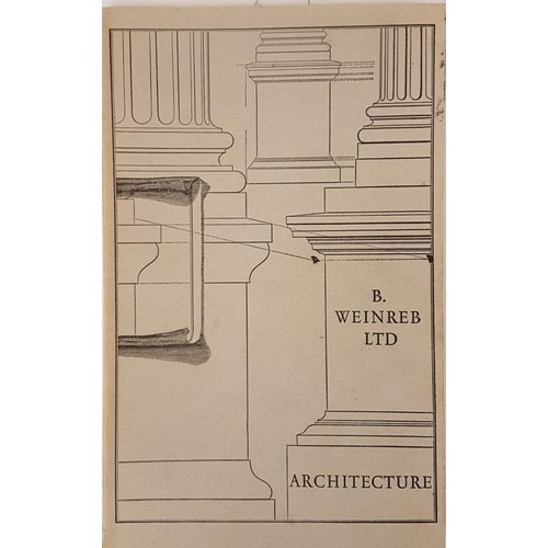 76 - Various Architect’s manuals by Weinreb contained within original slip form case – says vol 1-25 and ... 