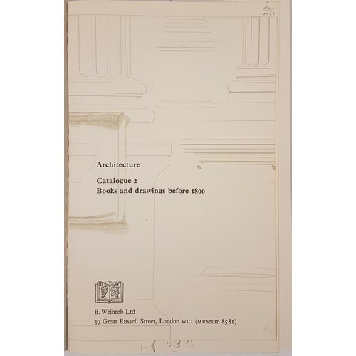 76 - Various Architect’s manuals by Weinreb contained within original slip form case – says vol 1-25 and ... 