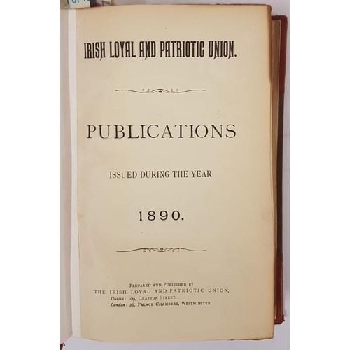 95 - Bound volume of Pamphlets and leaflets. Parnell Commission; Tipperary Bombs; T. D. Sullivan, M. P. ;... 